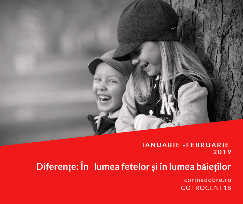 Diferențe – În lumea fetelor și în lumea&nbsp;băieților